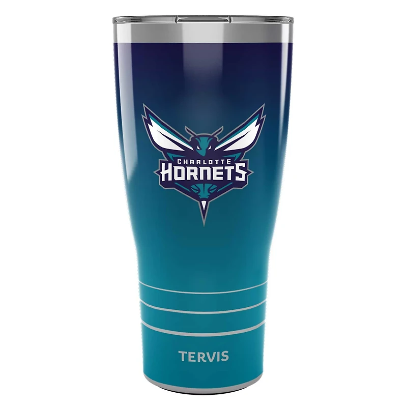 Tervis Charlotte Hornets 30oz Ombre Stainless Steel Tumbler