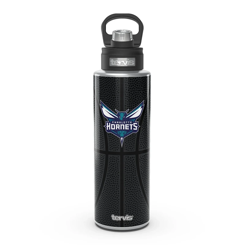 Tervis Charlotte Hornets 40oz Leather Wide Mouth Water Bottle