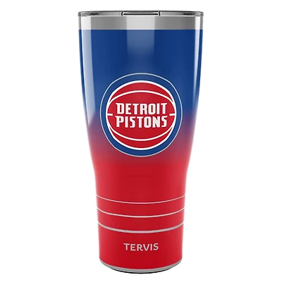 Tervis Detroit Pistons 30oz Ombre Stainless Steel Tumbler