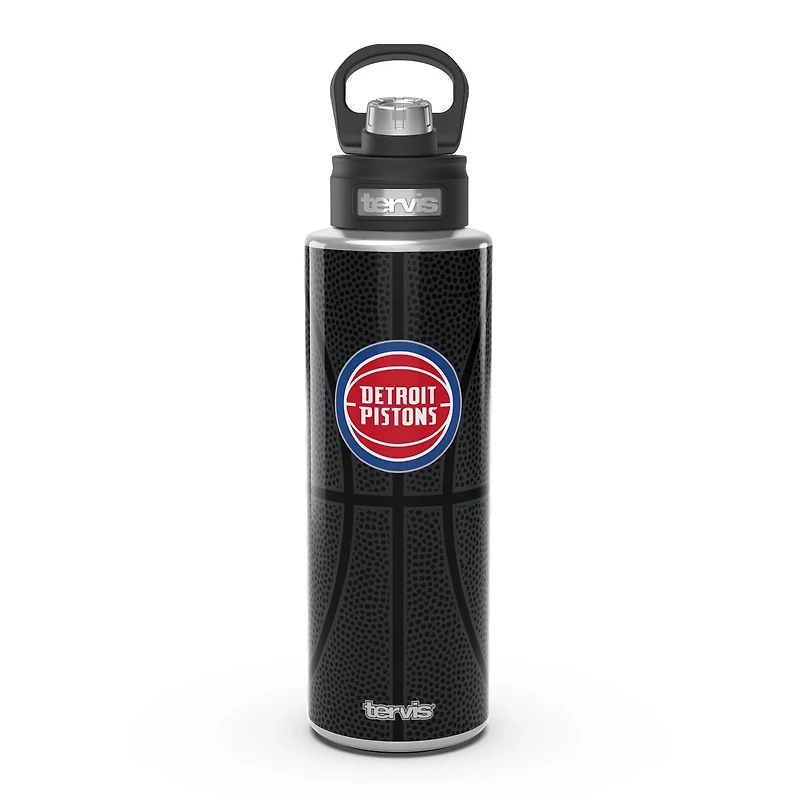 Tervis Detroit Pistons 40oz Leather Wide Mouth Water Bottle