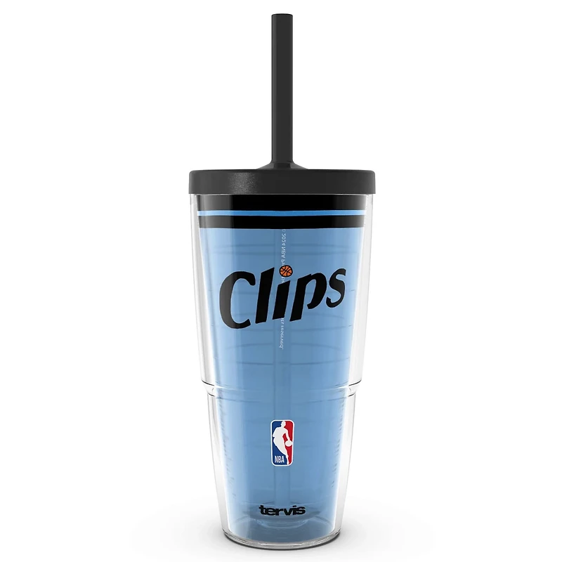 Tervis LA Clippers 2024 25 City Edition 24oz Classic Tumbler with Straw