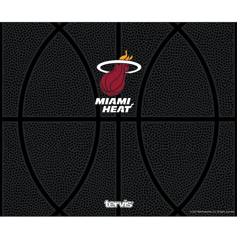 Tervis Miami Heat 40oz Leather Wide Mouth Water Bottle
