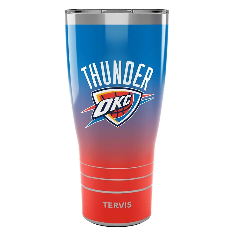 Tervis Oklahoma City Thunder 30oz Ombre Stainless Steel Tumbler