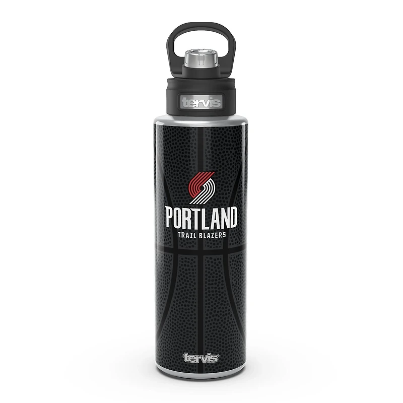 Tervis Portland Trail Blazers 40oz Leather Wide Mouth Water Bottle