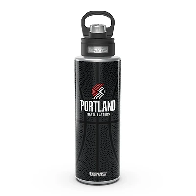 Tervis Portland Trail Blazers 40oz Leather Wide Mouth Water Bottle