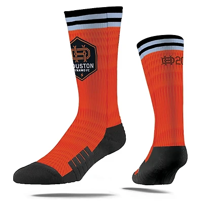 Unisex Strideline Houston Dynamo FC 2025 Jersey Hook Premium Crew Socks