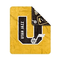 Utah Jazz 50" x 60" Dream Weave Throw Blanket