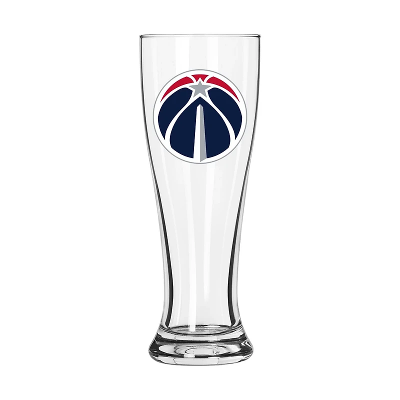 Washington Wizards Letterman Logo 16oz Pilsner Glass