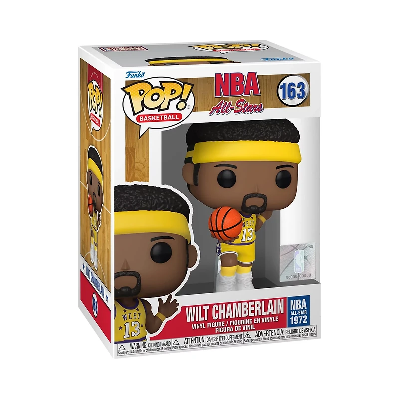 Wilt Chamberlain 1972 NBA All-Star Game 163 Funko Pop Vinyl Figure