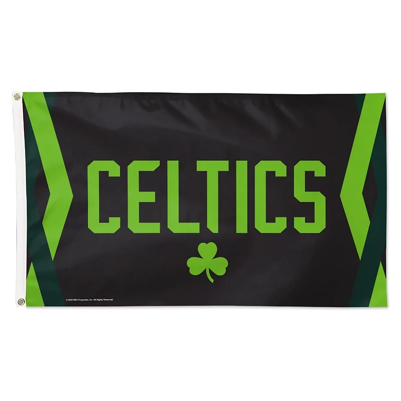 WinCraft Boston Celtics 2024 25 City Edition One-Sided 3' x 5' Deluxe Flag