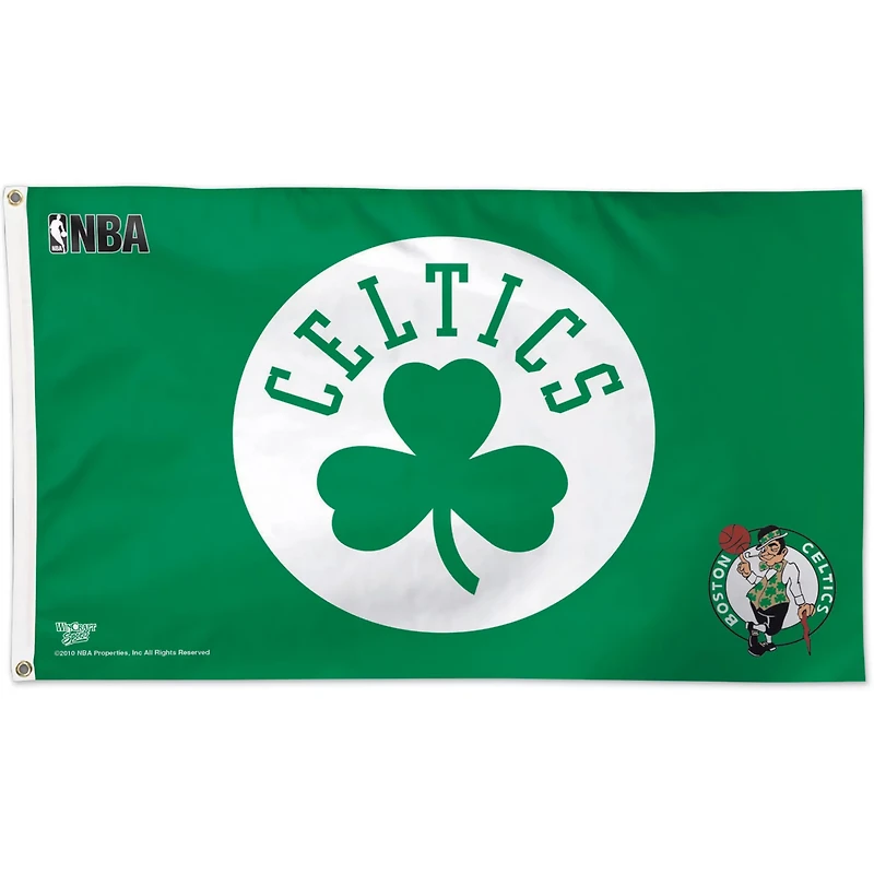 WinCraft Boston Celtics Single-Sided 3' x 5' Deluxe Team Logo Flag