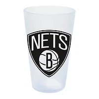 WinCraft Brooklyn Nets 16oz Icicle Silicone Pint Glass