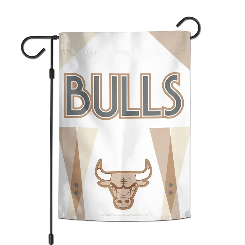 WinCraft Chicago Bulls 2024 25 City Edition 12" x 18" Two-Sided Garden Flag