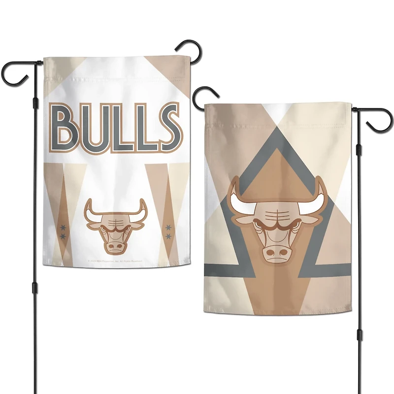 WinCraft Chicago Bulls 2024 25 City Edition 12" x 18" Two-Sided Garden Flag