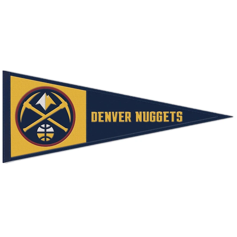 WinCraft Denver Nuggets 13" x 32" Primary Logo Pennant