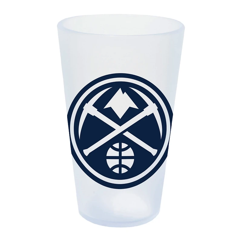 WinCraft Denver Nuggets 16oz Icicle Silicone Pint Glass