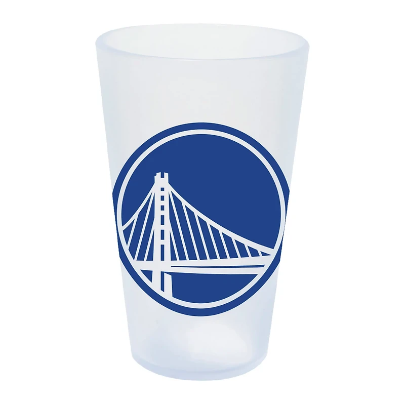 WinCraft Golden State Warriors 16oz Icicle Silicone Pint Glass