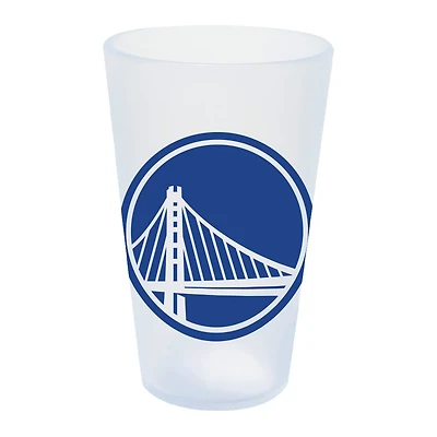 WinCraft Golden State Warriors 16oz Icicle Silicone Pint Glass