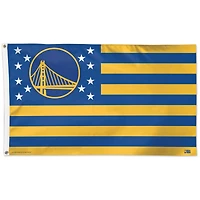WinCraft Golden State Warriors 3' x 5' Stars  Stripes One-Sided Flag