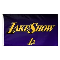 WinCraft Los Angeles Lakers 2024 25 City Edition One-Sided 3' x 5' Deluxe Flag