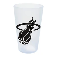 WinCraft Miami Heat 16oz Icicle Silicone Pint Glass