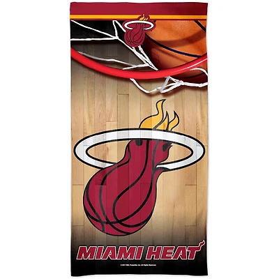 WinCraft Miami Heat 30" x 60" Spectra Beach Towel