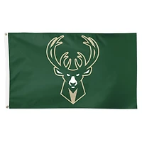 WinCraft Milwaukee Bucks 3' x 5' Primary Logo Single-Sided Flag