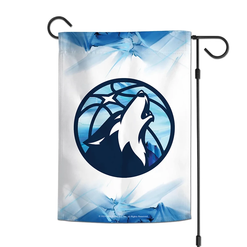 WinCraft Minnesota Timberwolves 2024 25 City Edition 12" x 18" Two-Sided Garden Flag