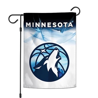 WinCraft Minnesota Timberwolves 2024 25 City Edition 12" x 18" Two-Sided Garden Flag