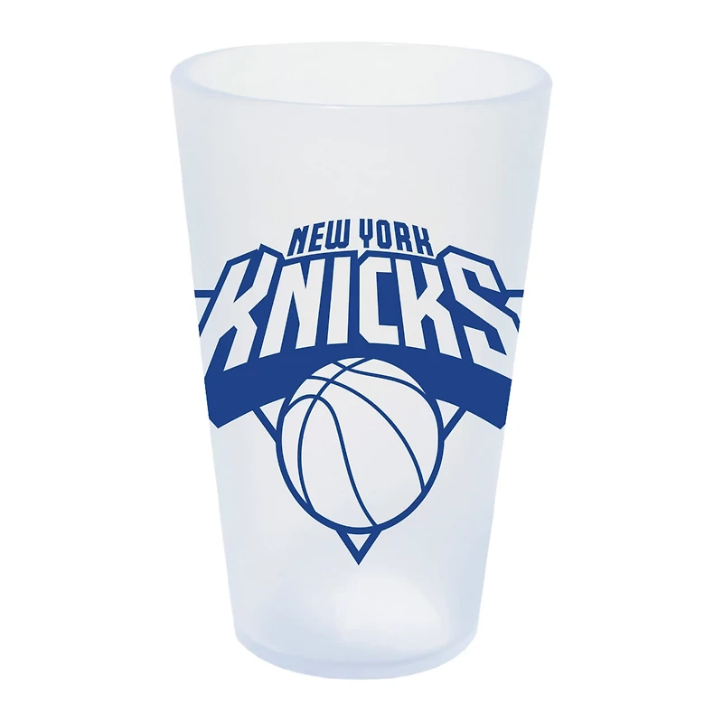 WinCraft New York Knicks 16oz Icicle Silicone Pint Glass