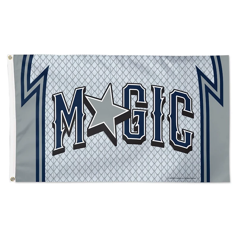 WinCraft Orlando Magic 2024 25 City Edition One-Sided 3' x 5' Deluxe Flag