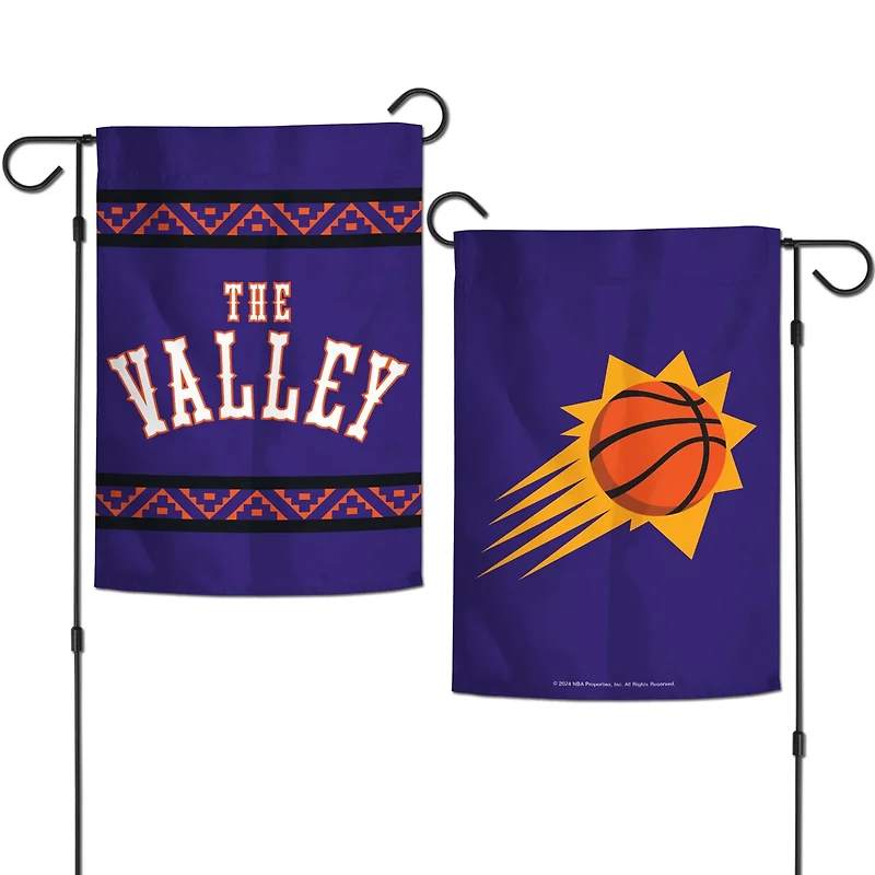 WinCraft Phoenix Suns 2024 25 City Edition 12" x 18" Two-Sided Garden Flag