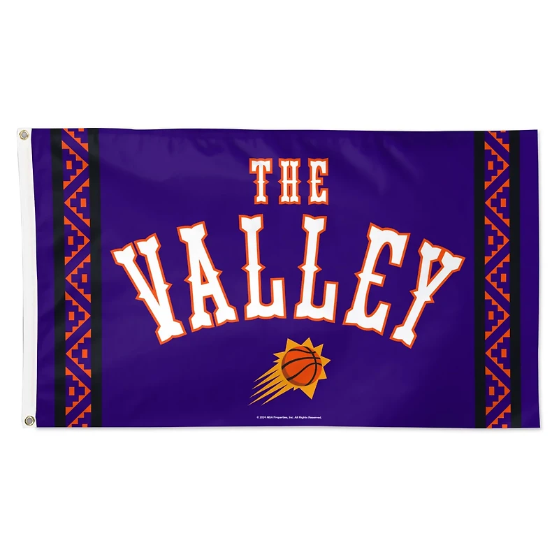 WinCraft Phoenix Suns 2024 25 City Edition One-Sided 3' x 5' Deluxe Flag