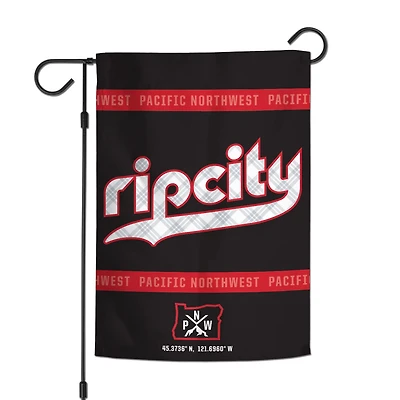 WinCraft Portland Trail Blazers 2024 25 City Edition 12" x 18" Two-Sided Garden Flag