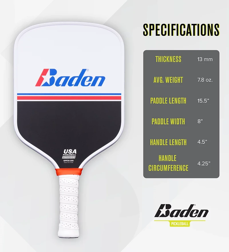 Baden Battle Point Pickleball Paddle