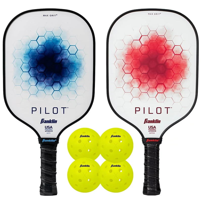 Franklin Sports Pilot Pickleball Paddles Set