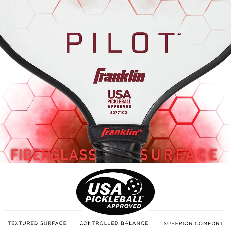 Franklin Sports Pilot Pickleball Paddles Set