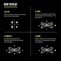 Triumph Pickleball 4-Square Pro Set