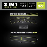 Triumph Pickleball 4-Square Pro Set