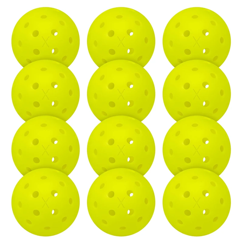 Franklin X-40 Outdoor Pickleballs 12-pack