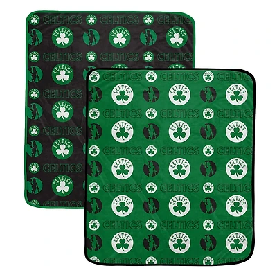Pegasus Sports Boston Celtics Home and Away Throw Blanket Set 2-Pack