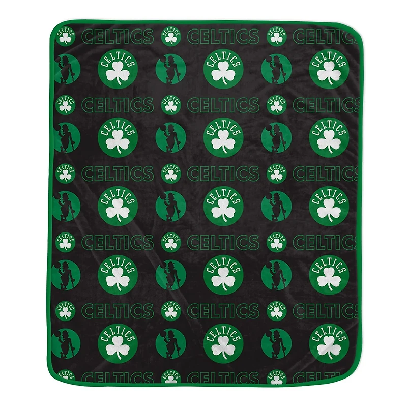 Pegasus Sports Boston Celtics Home and Away Throw Blanket Set 2-Pack