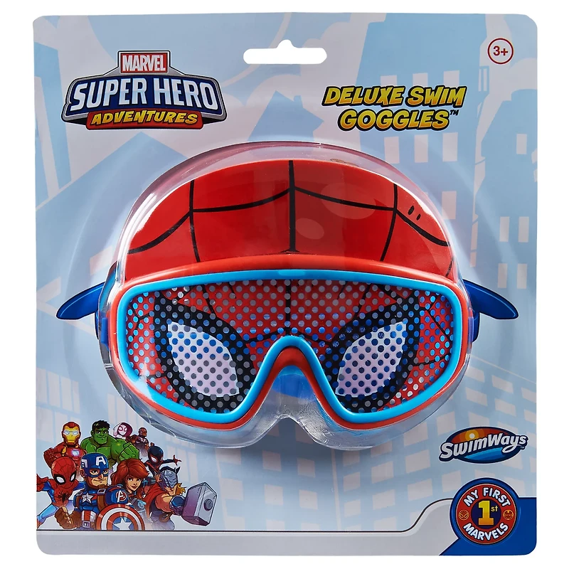 SwimWays Boys' Marvel Spider-Man Superhero Swim Mask