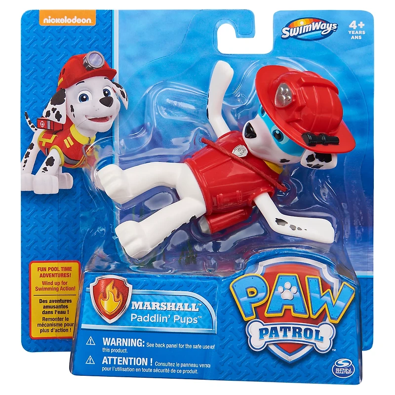 SwimWays PAW Patrol Chase Paddlin Pup Pool Toy