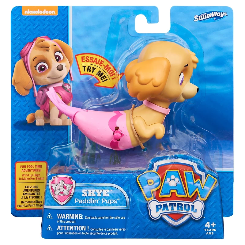 SwimWays PAW Patrol Chase Paddlin Pup Pool Toy
