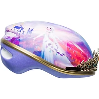 Bell Girls’ Frozen II 3-D Queen Anna Tiara Bike Helmet