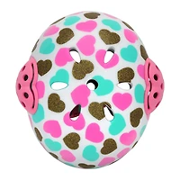 Raskullz Girls’ Pink Heart Charms Helmet