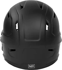Rawlings Junior Mach Hi-Viz 1-Tone Batting Helmet with Attached Face Guard