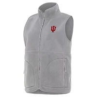 Antigua Indiana Hoosiers Nostalgic Full-Zip Vest