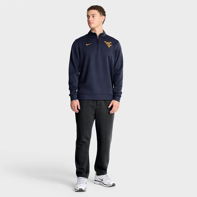 Nike West Virginia Mountaineers 2025 Coaches Premium Dri-FIT Half-Zip Pullover